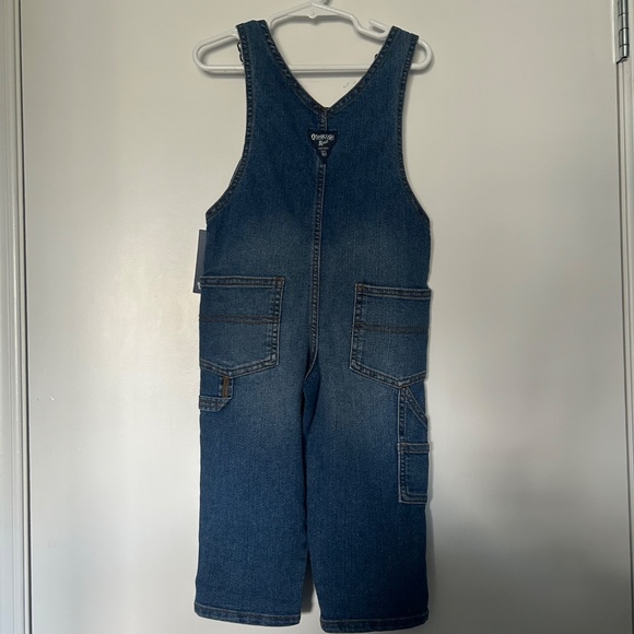 OshKosh B’gosh Blue Denim Carpenter Style Overalls - Picture 4 of 11